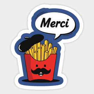 Merci Sticker